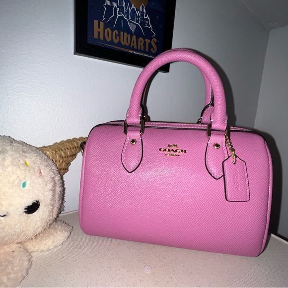 Coach Vibrant Pink Satchel - Picture 1 of 5